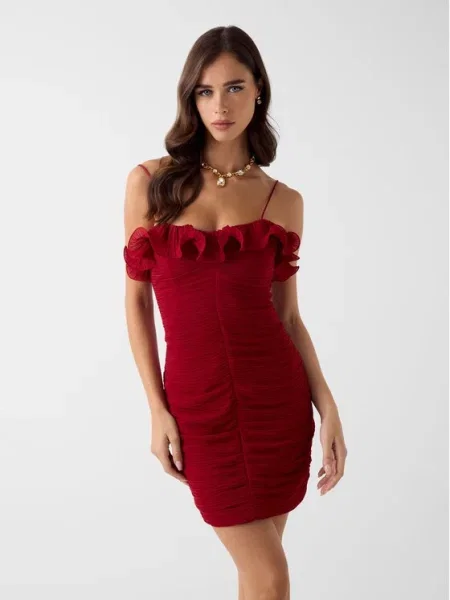 Guess Повсякденна сукня червоний