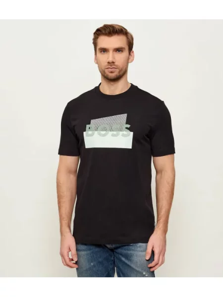 BOSS BLACK Tricou C-Thompson negru