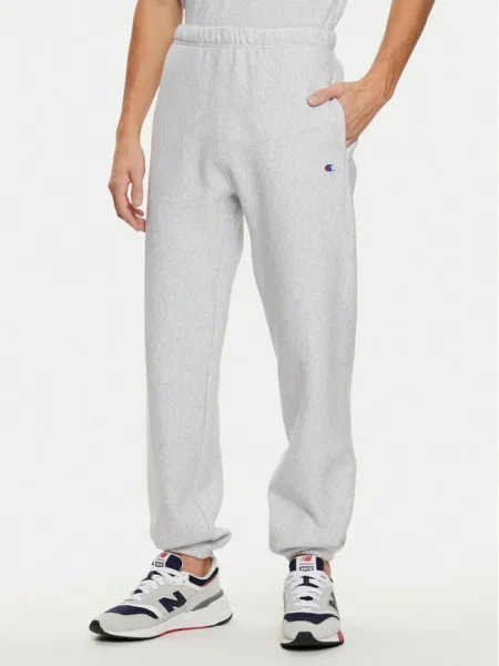 Champion Долнище анцуг сив