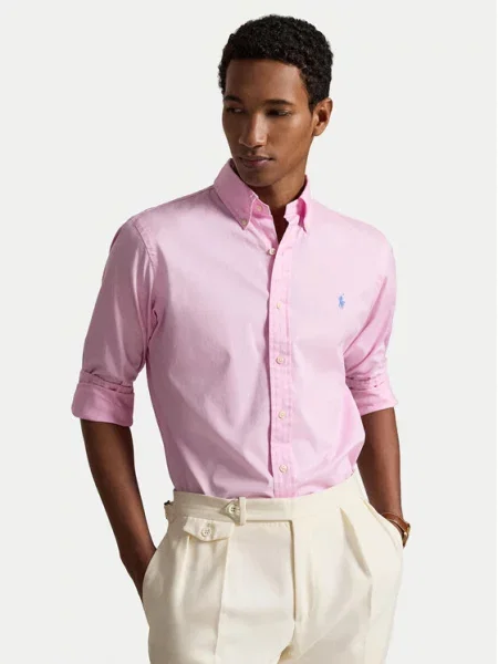 Рубашка Polo Ralph Lauren розовая