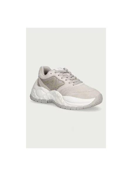 Sneakersy Armani Exchange beżowe