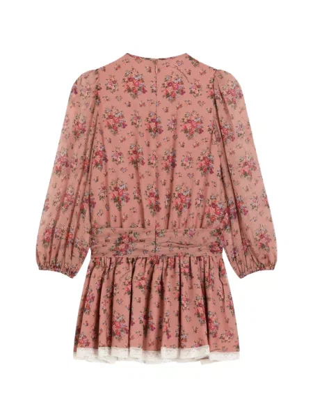 Sukienka dziecięca Dolce And Gabbana różowa