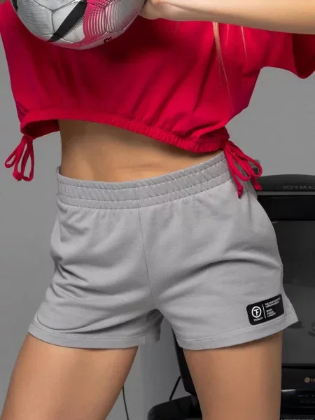 Женские шорты сірі