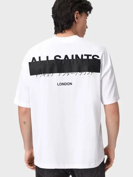 Футболка Allsaints біла
