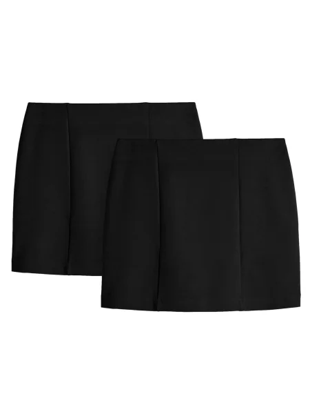 The Set Fustă negru