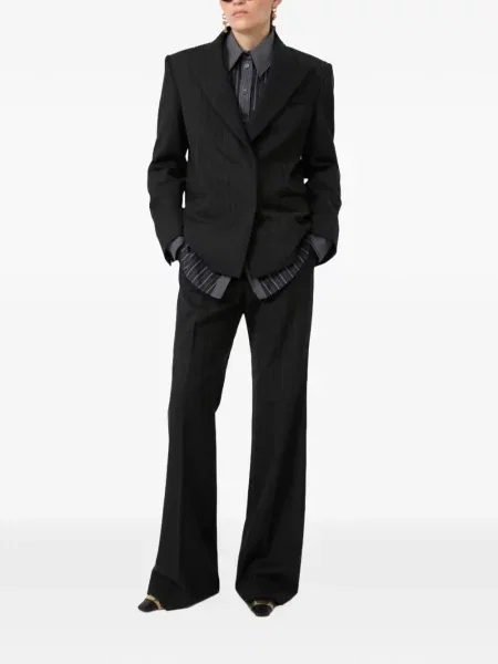 Pantaloni Sportmax evazate negru