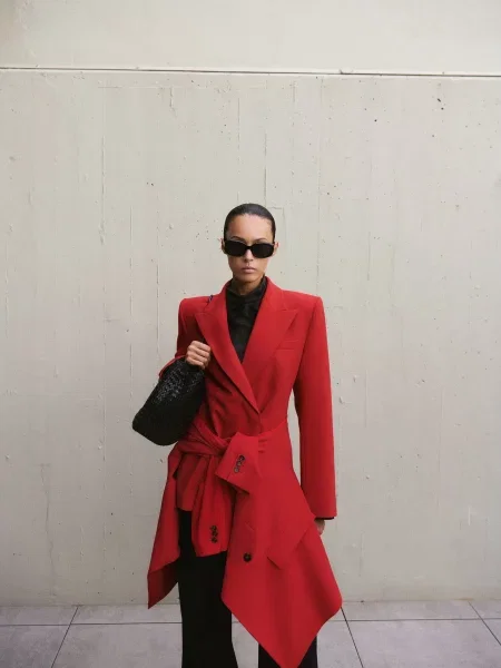 Піджак MANGO червоний