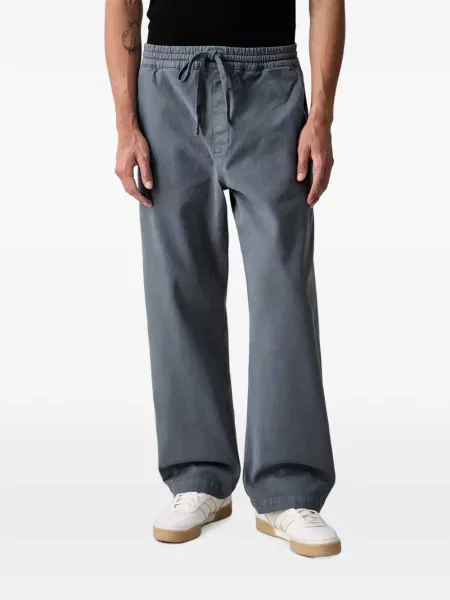 Pantaloni Carhartt Wip cu cordon gri