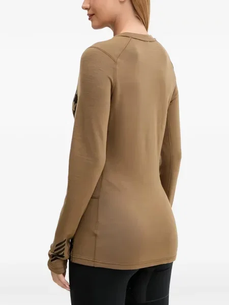 Lenjerie de corp termoactivă Helly Hansen cu model pepito maro