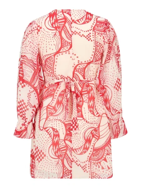 River Island Petite Ruha piros fehér