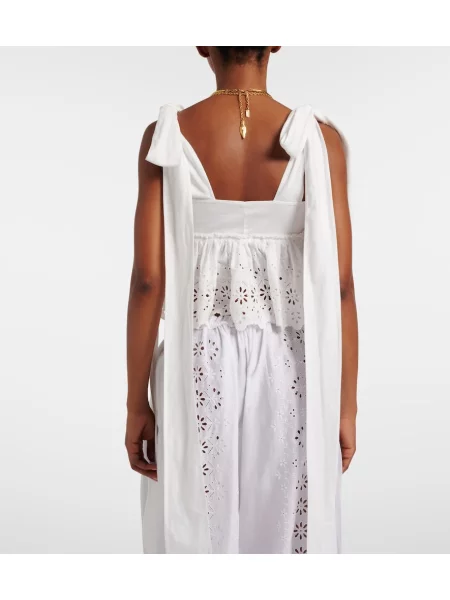 Top Chloé alb