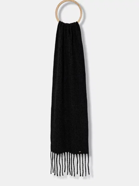 Šal Tommy Hilfiger črna