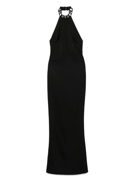 Rochie Silk Love & Lace de mătase de costum negru