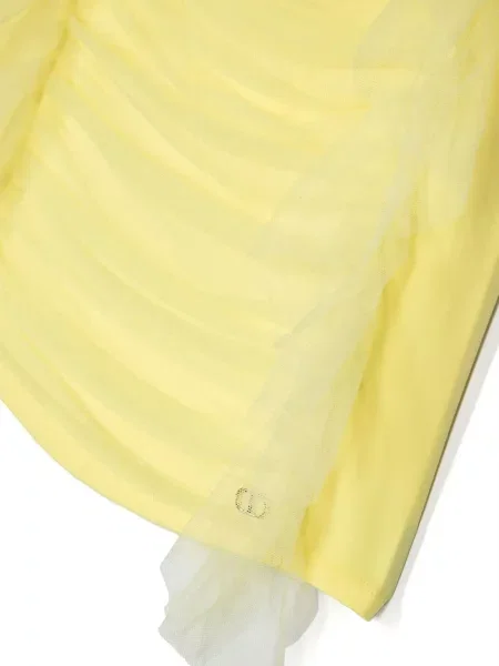 Dětské šaty Twinset žluté