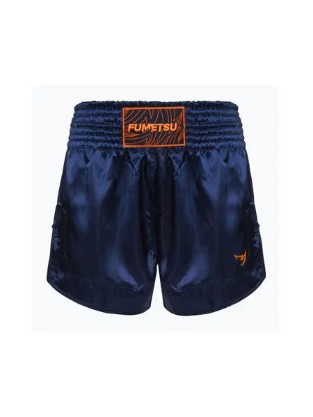 Тренувальні шорти для тайського боксу FUMETSU Origins navy темно-сині