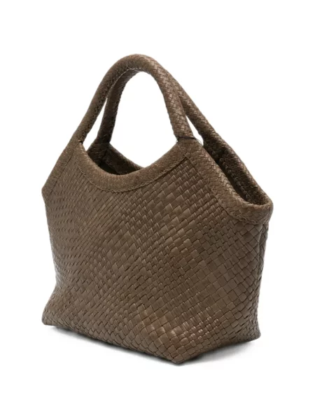 Geantă shopper Ibeliv din piele maro