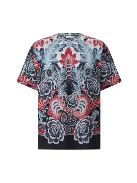 Koszulka Etro z nadrukiem z wzorem paisley