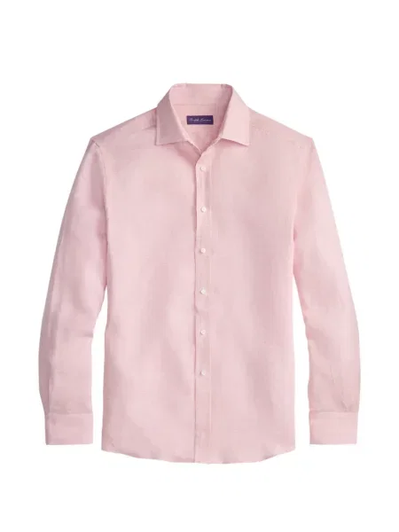 Cămașă în carouri Ralph Lauren Purple Label în carouri violet