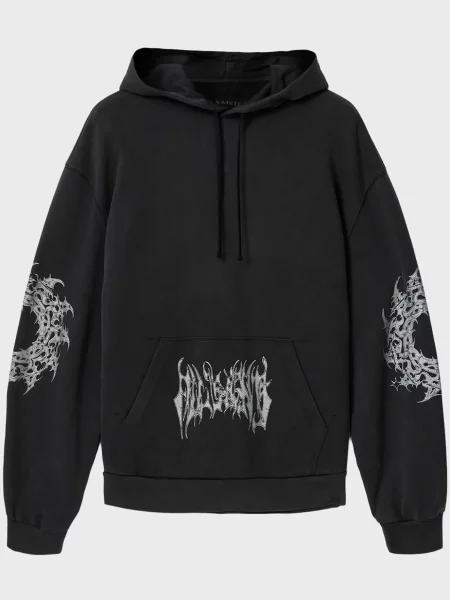 Худі Allsaints чорне