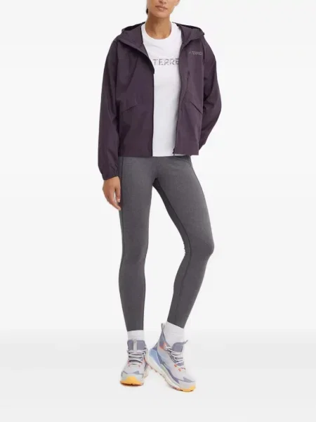 Sneakerși Adidas Terrex cu dungi plasă cu imagine negru