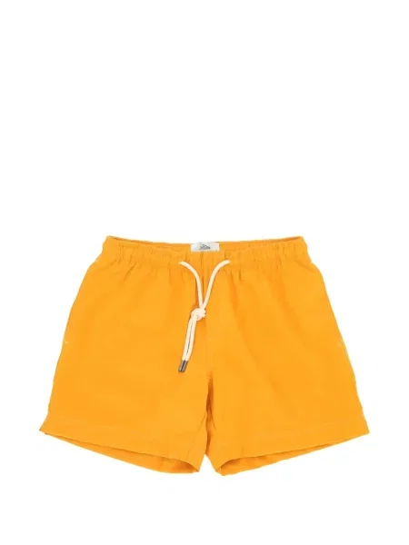 Slip de baie Peninsula Swimwear cu cordon portocaliu