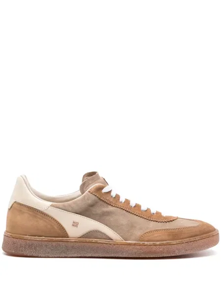 Sneakerși Moma din piele de căprioară