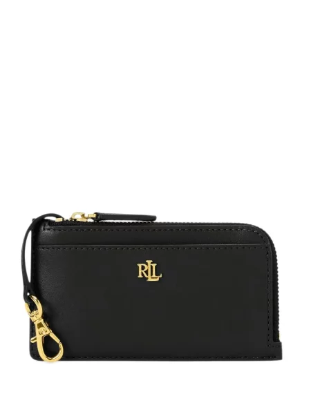 Portofel Lauren Ralph Lauren din piele cu autograf negru