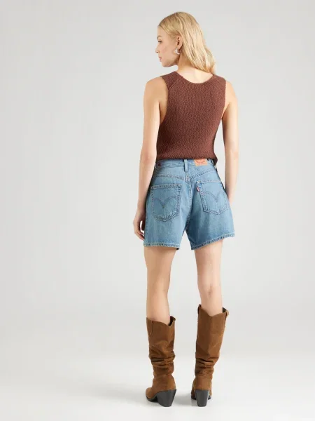 LEVI'S ® Jeans Cinch Mid-Thigh Shorts denim albastru