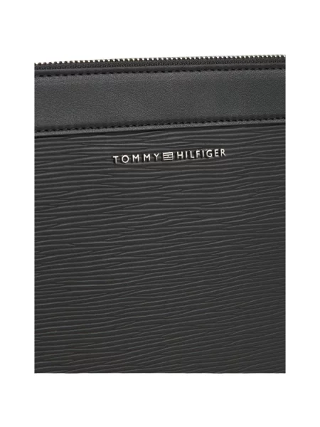 Taška cez rameno Tommy Hilfiger Th Business Saffiano Pouch čierna