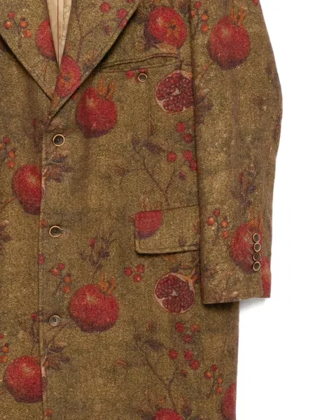 Palton Uma Wang cu imagine maro