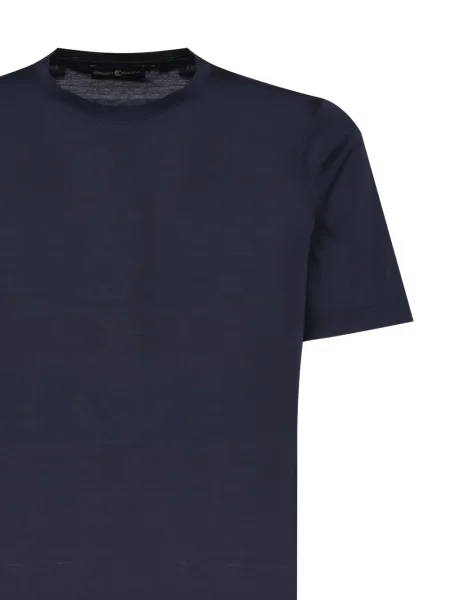Tricou John Galliano scurt albastru