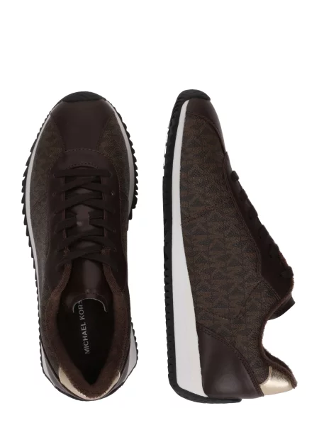 Sneakerși Michael Michael Kors maro