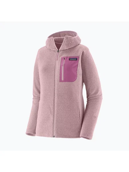 Bluză polar pentru femei Patagonia R1 Air Full-Zip Hoody quiet violet