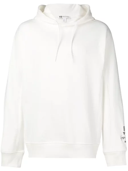 Hanorac cu glugă Y-3 alb