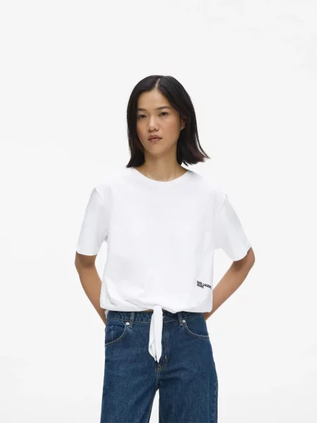 KARL LAGERFELD JEANS Tricou negru alb