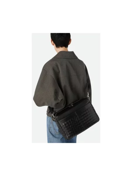 Torebka Bottega Veneta skórzana czarna