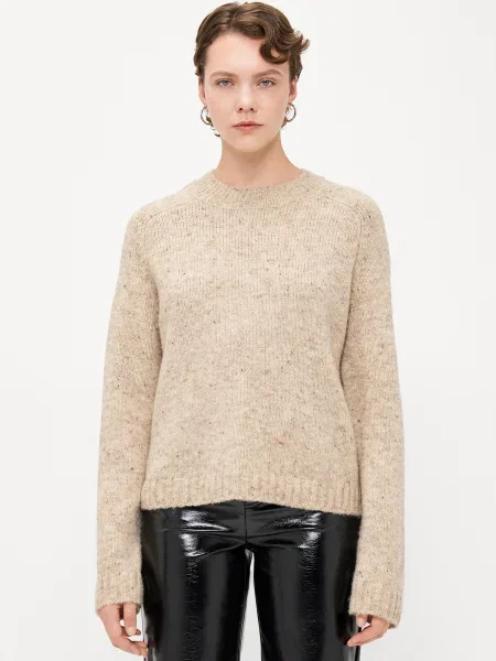 Vero Moda Tall Pulover VMINGRID închis bej