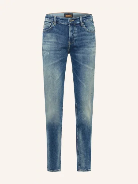 Boss Džíny Onyx Slim Taper Fit bright blue modré
