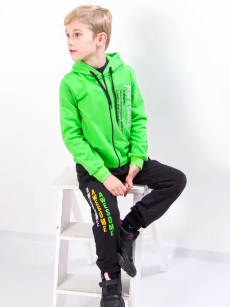 Дитячий Спортивний костюм Носи своє зелений