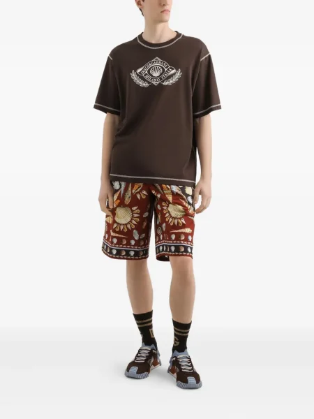 Tricou Dolce & Gabbana maro