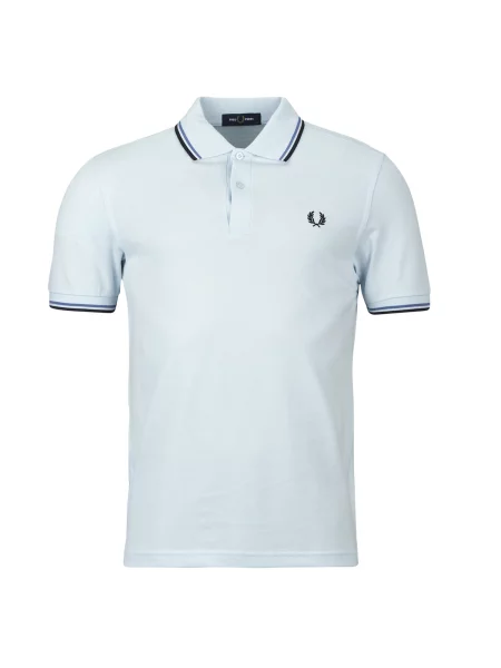 Polo majica Fred Perry s kratkimi rokavi modra