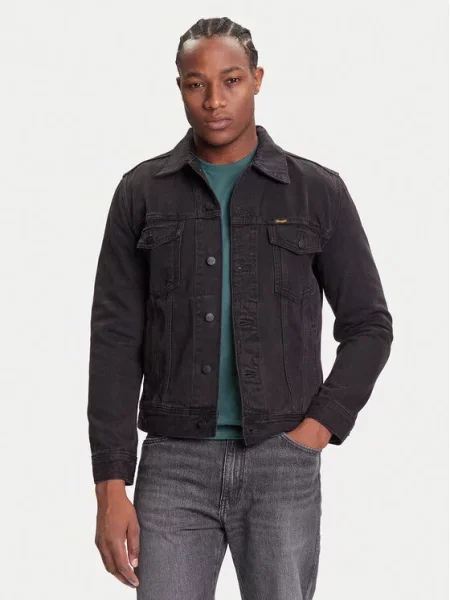 WRANGLER Prijelazna jakna Classic traper crni