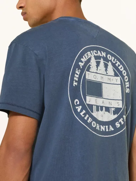 Tommy Jeans Tričko modrá