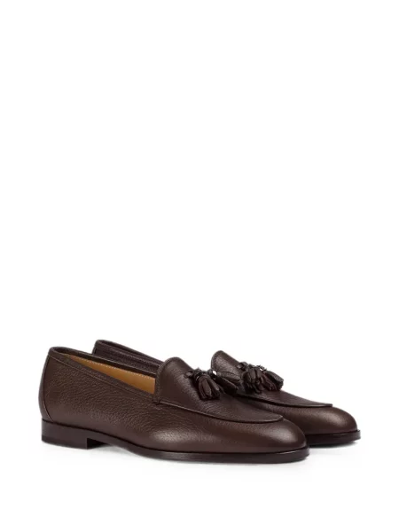 Pantofi loafer Doucal's din piele maro