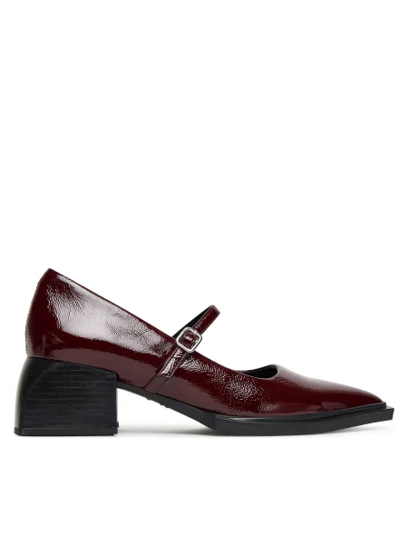 Кожени обувки с дебел Vagabond Shoemakers VIVIAN с дебел бордо