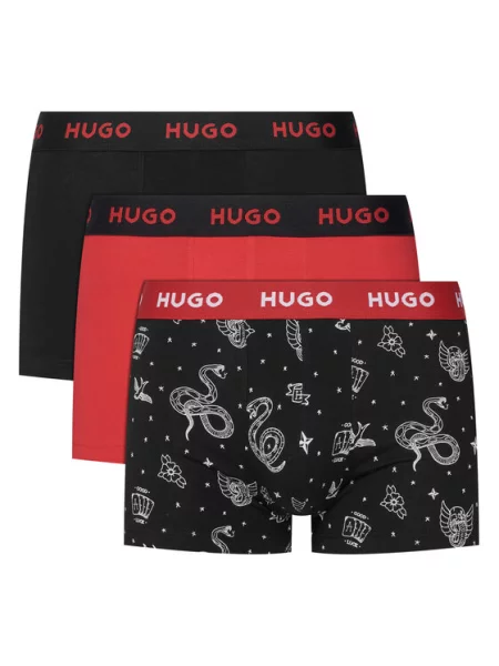 Боксерки Hugo Boss Trunk Design Multicolor XL