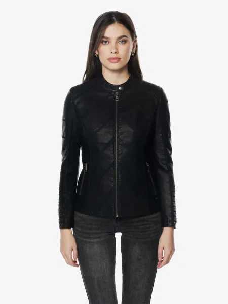 KOROSHI Geacă de primăvară-toamnă negru