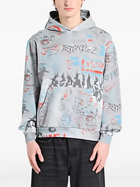 Hanorac cu glugă Ripndip gri