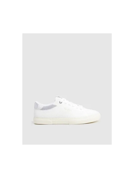 Pepe Jeans Sportcipők Kenton Knit fehér