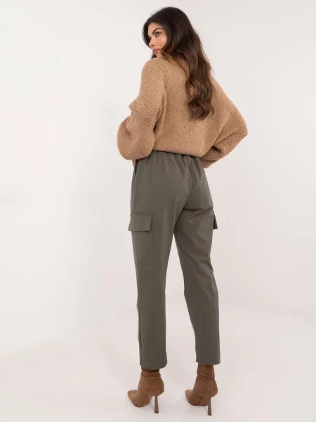 Spodnie Och Bella khaki